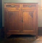 Dressoir - Vurenhout, Walnoot - Lage servieskast