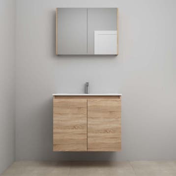 On-Line Badkamermeubelset - 80 cm - Voorgemonteerd -, Ophalen of Verzenden, Nieuw