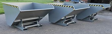 Kiepbak kantelbak spanenbak heftruck 1700 liter nieuw, Zakelijke goederen, Voorzetapparatuur