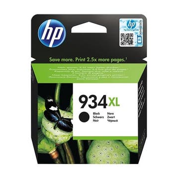 HP 934XL (C2P23AE) inktcartridge zwart hoge capaciteit, Verzenden, Nieuw, Cartridge, HP