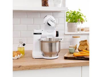 Bosch MUMS2EW00 - Keukenmachine - 700W 3,8L RVS, Witgoed en Apparatuur, Keukenmixers, Verzenden, Zo goed als nieuw