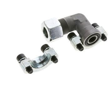 1/2 SAE L-Flens 3000 psi Staal met 16S (M24x1.5) ISO, Verzenden, Nieuw