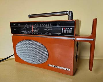 Loewe Opta - T1 -Space Age- Transistorradio, Nieuw