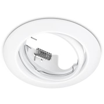 GU10 Inbouwspot Set - Mat Wit - Inbouw Rond - Kantelbaar -, Ophalen of Verzenden, Nieuw, Overige fittingen, Plafondspot of Wandspot