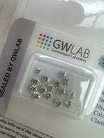 Zonder minimumprijs - 15 pcs Diamant (Natuurlijk) - 1.06 ct, Nieuw