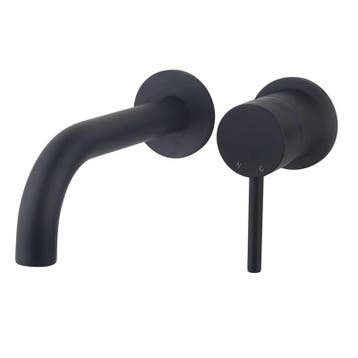 Saniflex black series inbouw wastafelmengkraan eenhendel zwa, Verzenden, Nieuw