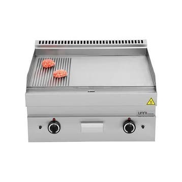 Unni-cooking | Bak-/grillplaat | Gas | Glad/gegroefd Oppervl, Ophalen of Verzenden, Nieuw in verpakking