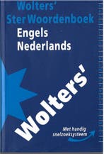 Wolters ster woordenboek / Engels-Nederlands / Wolters, Boeken, Woordenboeken, Verzenden, Gelezen, H. de Boer