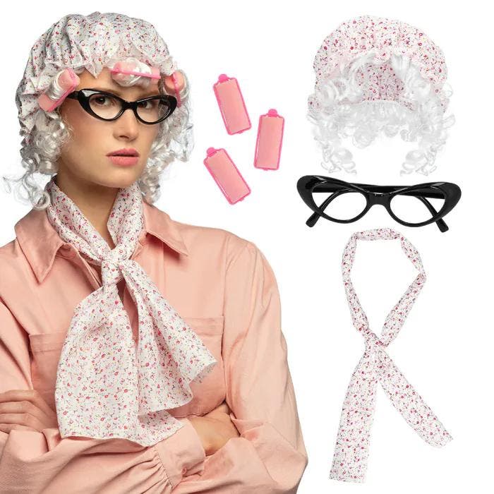 Verkleedset Grootmoeder, Kleding | Dames, Carnavalskleding en Feestkleding, Nieuw, Ophalen of Verzenden