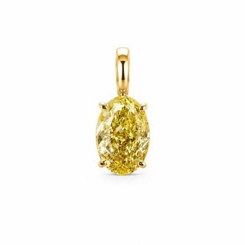 Zonder minimumprijs - Hanger - 14 karaat Geel goud - 2.04ct.