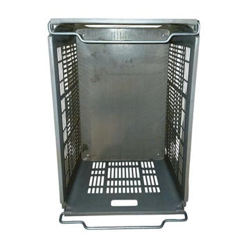 Magazijnbak met Grijpopening, 600x400x300mm, Nestbaar,, Gebruikt, 40 tot 60 cm, 50 tot 75 cm, Bak of Kist