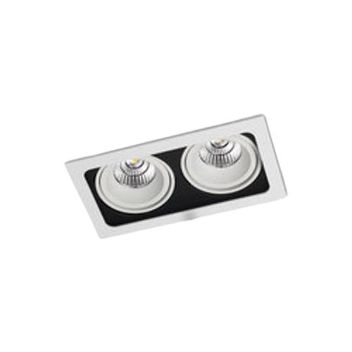 Orbit Piccolo Frame Double Spot Wit - Spotjes, Huis en Inrichting, Lampen | Spots, Plafondspot of Wandspot, Zo goed als nieuw