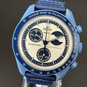 Omega x Swatch - Mission to MOON PHASE - Zonder minimumprijs, Nieuw
