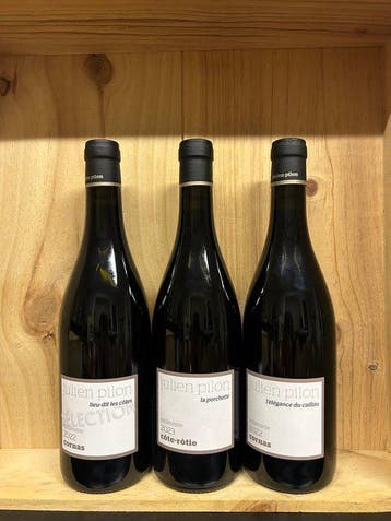 Juien Pilon : Cornas Lieu-Dit les Côtes, Cornas Elégance du, Nieuw
