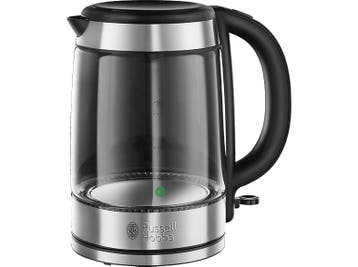 Russell Hobbs -  21600-57 Glass  - Zilver, 1 tot 2 liter, Verzenden, Nieuw