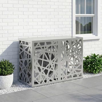 vidaXL Airconditioner hoes zilver 90 x 40 x 60 cm, Verzenden, Nieuw