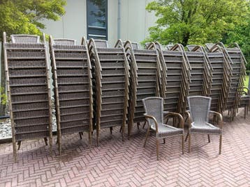 BARKRUKKEN-café en terrasstoelen en veel meer......, Ophalen of Verzenden, Nieuw in verpakking, Meubilair