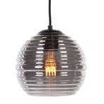Highlight | Glazen lampenkap bol 20cm | Smoked | Globe, Huis en Inrichting, Lampen | Lampenkappen, Zwart, Rond, Nieuw, Ophalen of Verzenden