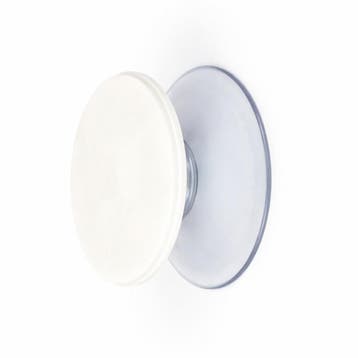 40mm Zuignap met Plakker - Transparant - type: GZ-405