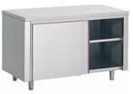 Werktafel met schuifdeuren| RVS | 600 serie | 7 formaten, Verzenden, Nieuw in verpakking