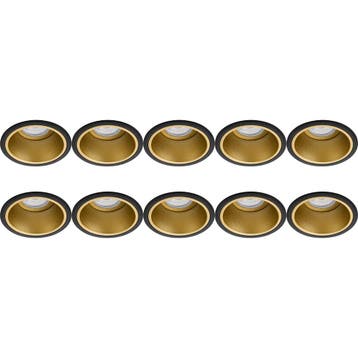 10x Spot Armatuur - GU10 Inbouwspot - Pragmi Minko Pro Rond, Ophalen of Verzenden, Nieuw, Overige fittingen, Plafondspot of Wandspot