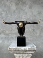 sculptuur, NO RESERVE PRICE - Bronze Statue of an Olympic, Huis en Inrichting, Nieuw