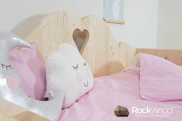 Rockwood® Peuterbed Isabelle  grey wash, Ophalen of Verzenden, Nieuw