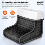 Elektrische Voetenwarmer - Wasbaar - 6 Standen - Antraciet -, Verzenden, Zo goed als nieuw