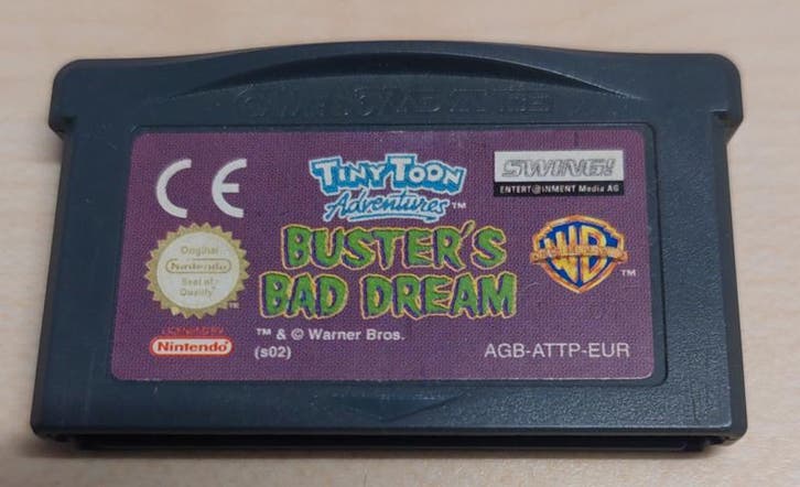 Tiny Toon adventures Busters bad dream losse cassette, Kinderen en Baby's, Speelgoed | Actiefiguren, Nieuw, Ophalen of Verzenden