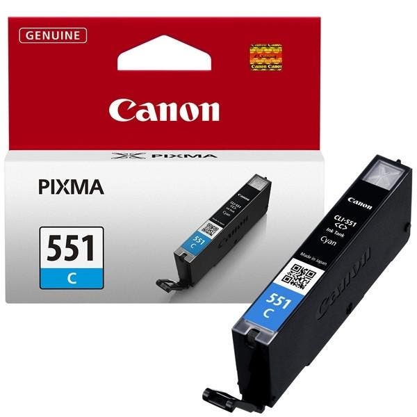 Canon CLI-551C inktcartridge cyaan (origineel), Computers en Software, Printerbenodigdheden, Nieuw, Verzenden