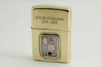 Zippo - 25 Years of Friendship Zippo Japan Gold Plate Emblem, Verzamelen, Nieuw