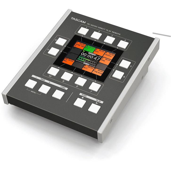 Tascam RC-SS150 remote voor SS-CDR250N/SS-R250N, Audio, Tv en Foto, Professionele Audio-, Tv- en Video-apparatuur, Verzenden