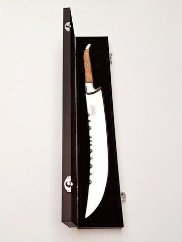 Laguiole - Champagne saber - Olive Wood handle - Style de