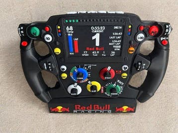 Max Verstappen Racing Steering Wheel 1:1 - Model sportwagen, Nieuw