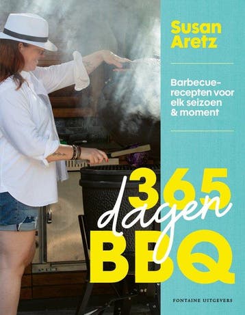 9789464044102 365 dagen BBQ | Tweedehands, Boeken, Verzenden, Zo goed als nieuw, Susan Aretz