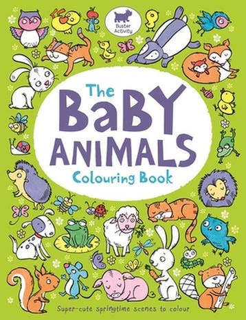 Baby Animals Colouring Book - Ela Jarzabek 9781780553061, Verzenden, Gelezen, Ela Jarzabek
