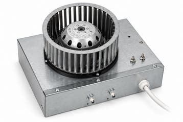 Stork CMA 16/3-12 motor revisie – R4E160, Zo goed als nieuw, Ventilator