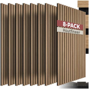 Akoestische panelen Sonic Wall III in houtlook - eiken, Verzenden, Nieuw