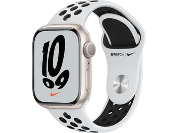 Apple Watch Series 7 - Smartwatch - Zuurstofmeting ECG - Wit, Verzenden, Zo goed als nieuw, Apple