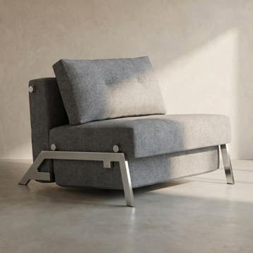 *WOONWINKEL* Innovation Living Cubed 90 Chrome 1-persoons Sl, Verzenden, Nieuw