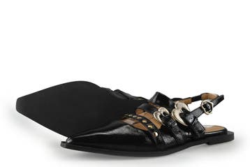Toral Slingbacks in maat 39 Zwart, Verzenden, Zwart, Zo goed als nieuw, Toral