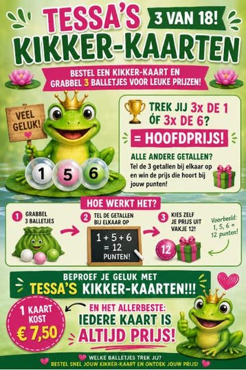 De kikker, Verzenden