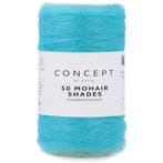 Katia Concept 50 Mohair Shades - 27 waterblauw - Mohair Ga, Ophalen of Verzenden, Nieuw