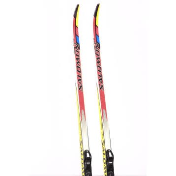 188 langlaufskis SALOMON EQUIPE 7 + Salomon SNS, Sport en Fitness, Verzenden, Gebruikt, Salomon