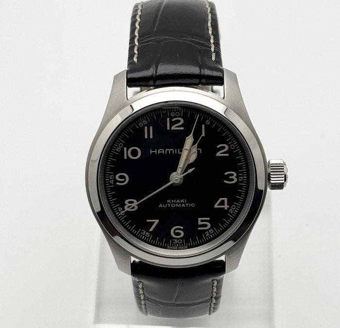 Hamilton - Khaki Field Murph - Zonder minimumprijs -, Sieraden, Tassen en Uiterlijk, Horloges | Heren