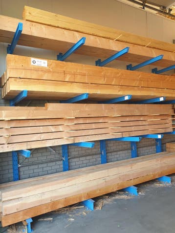 Draagarmstelling NIEUW 2,7 m hoog en 1,2 m diep met 4 niv., Ophalen of Verzenden