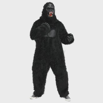 Unisex Gorilla Jumpsuit - King of the Jungle Halloween Kostu