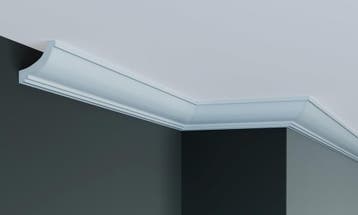 Plafondlijst P920 / K229 (50 x 50 mm), polyurethaan, Ophalen of Verzenden, Nieuw