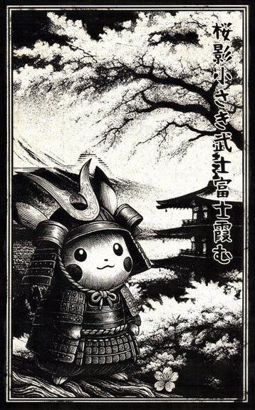 Æ (XX-XXI) - Set of 3 – Pikachu – “Sakura Sentinel · Sacred, Nieuw