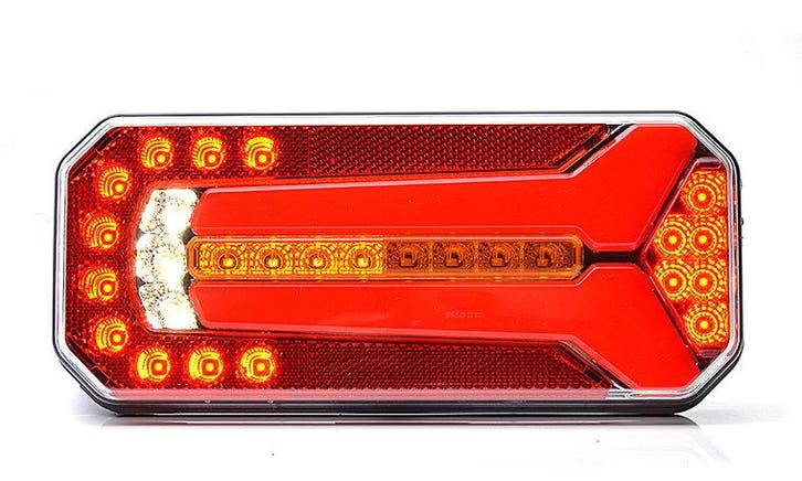 LED Neon Achterlicht dynamisch 12v/24v E-keur, Auto-onderdelen, Verlichting, Verzenden